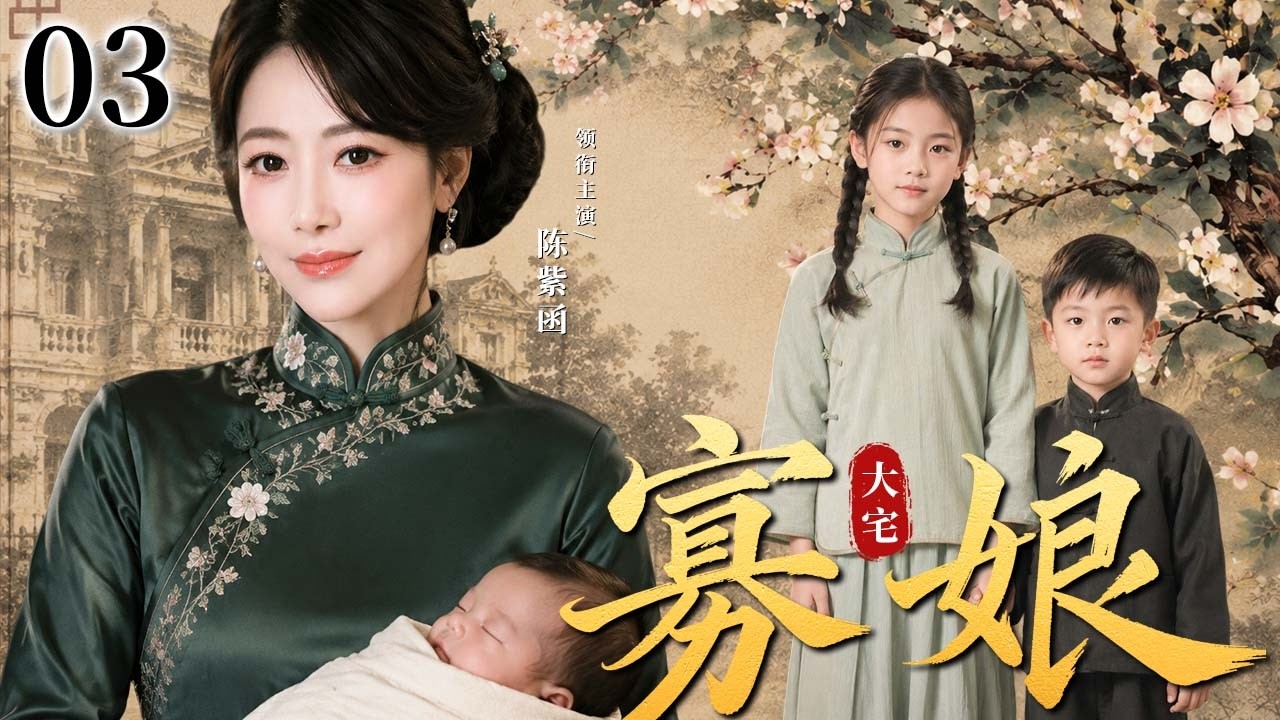 【超好看民国剧】大宅寡娘 03 | 苦命母亲惨遭陷害与儿女分离十五年,半生奔波踏遍千山万水,满腹辛酸只盼一家人再度团聚!#陈紫函