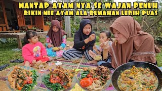 AUTO LUDESS.. RESEP MIE AYAM ALA RUMAHAN LEBIH ENAK DIJAMIN LEBIH PUAS | MANGPEP VLOG