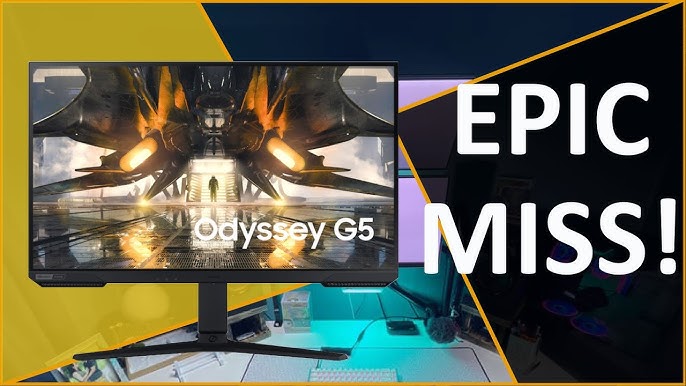 Samsung Odyssey G5 S27AG50 Monitor Review - Just another midrange