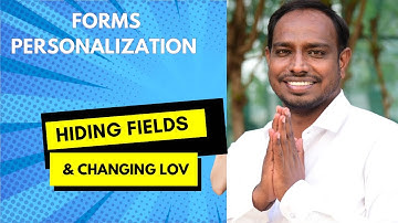 class 6 Forms Personalization