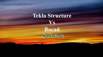 Tekla structure  vs Bocad software difference || TeklaBD || Engr Maidul