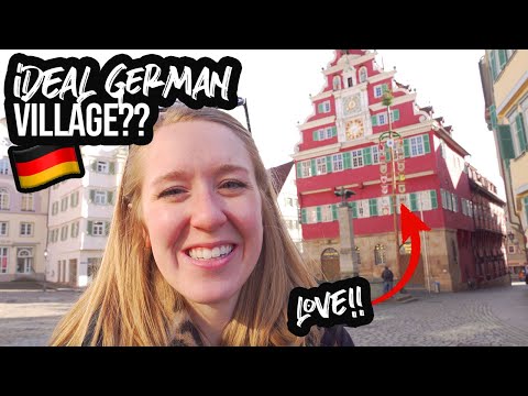 AMAZING GERMAN MEDIEVAL TOWN - NOT destroyed in WWII! // Esslingen, Germany