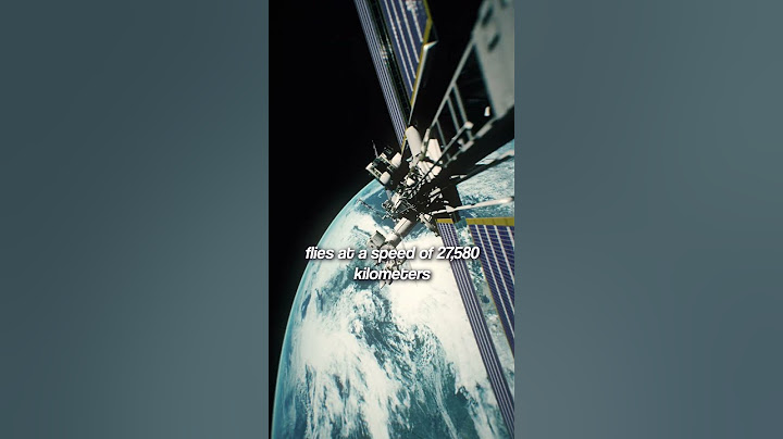 How fast does the ISS orbit the Earth? 🛰️🚀