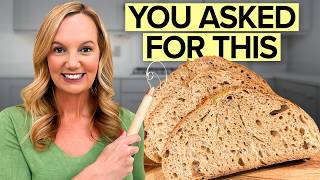 I Made the Most Requested Sourdough Recipe (Whole Wheat Bread) I Made the Most Requested Sourdough Recipe (Whole Wheat Bread)
