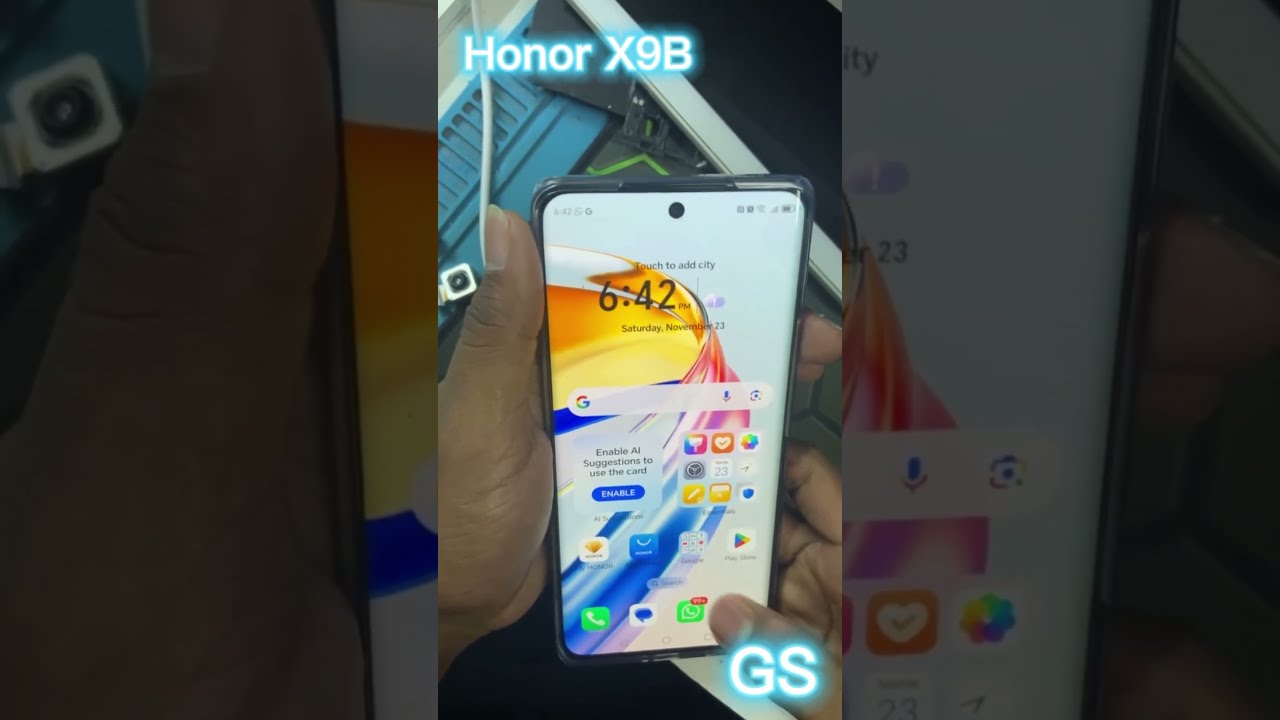 Honor X9b Power Off Setting Google Assistant Honorx9b Powerbutton