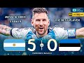 ELE É ILUMINADO, MESSI MARCOU 5 GOLS DEU SHOW NA PARTIDA E FOI APLAUDIDO DE PÉ POR TODOS !