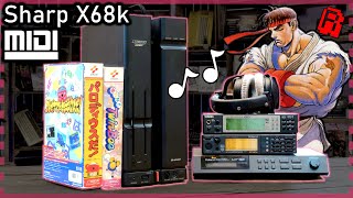 Sharp X68k MIDI Madness | Does MIDI gaming get better than this?