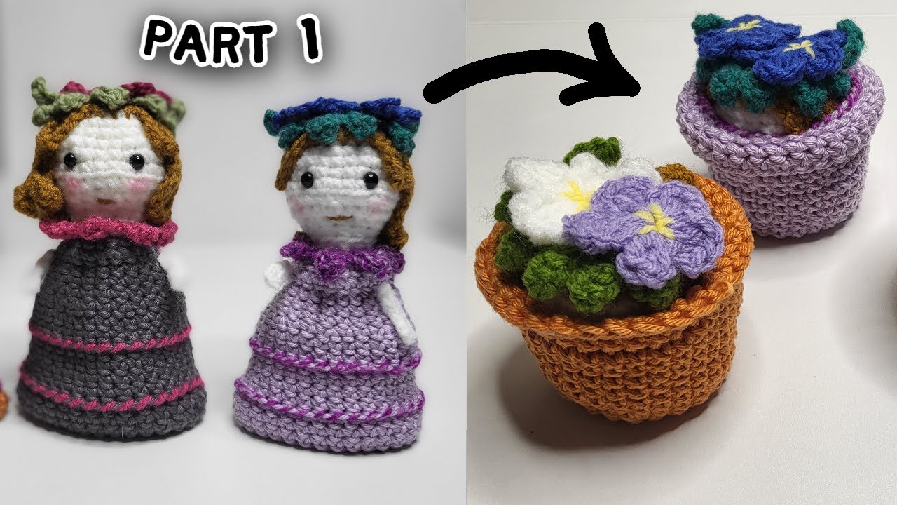 Crochet Flowers - CozyCrochetDolls