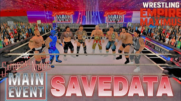 Wrestling Empire Maximus Patch Update Savedata V1.2 (Updated Roster, New Champions & Costumes!) 🔥