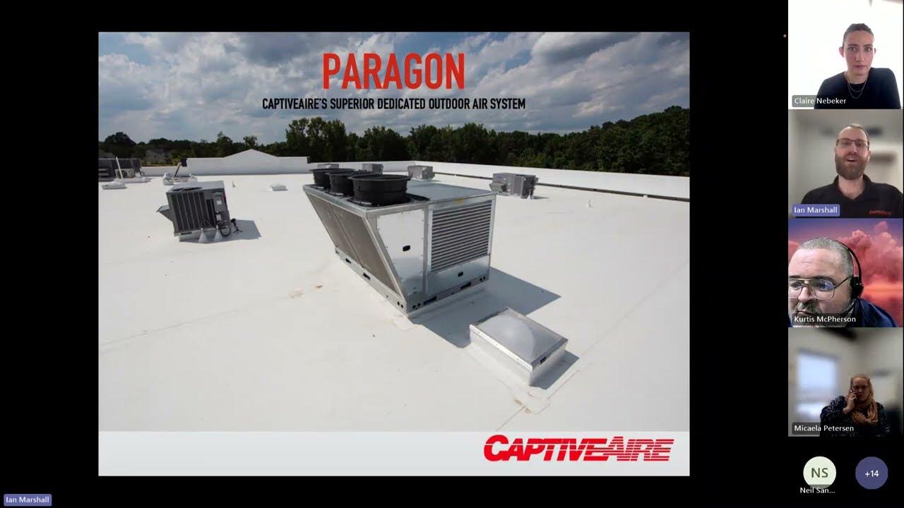 Proctor Sales CaptiveAire Paragon DOAS Webinar Feb 2024 YouTube