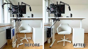 Tired of the Cable Chaos Under Your Standing Desk? Here’s the Budget Fix!