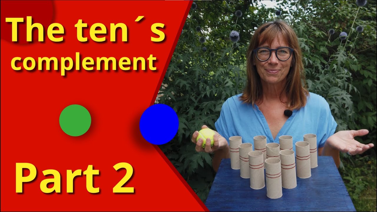 10's COMPLEMENT - part 2. What makes 10 (9+1, 8+2, 7+3..)