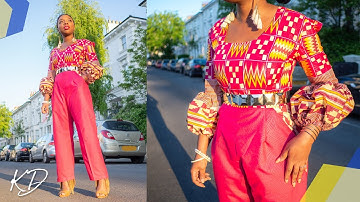 HOW TO SEW A JUMPSUIT WITH SLEEVES | KIM DAVE