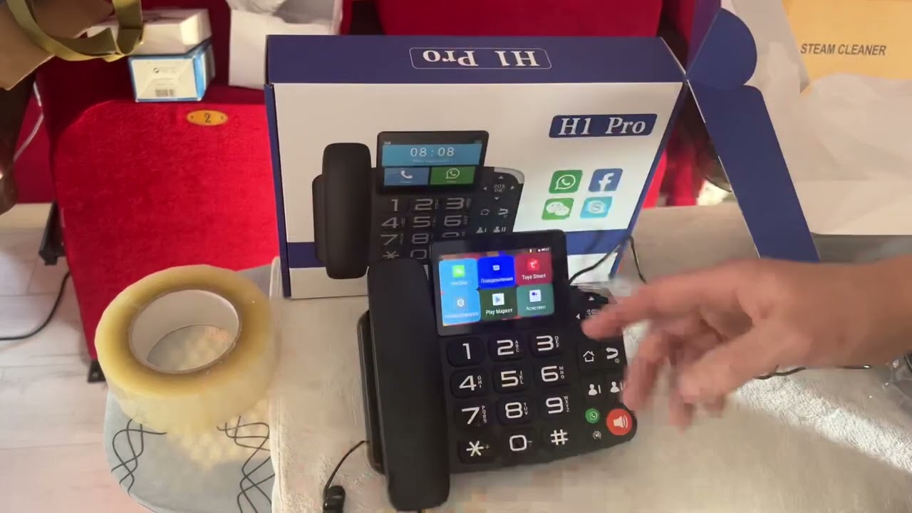 Телефон Hindetel H1 Pro Smart 4G - YouTube