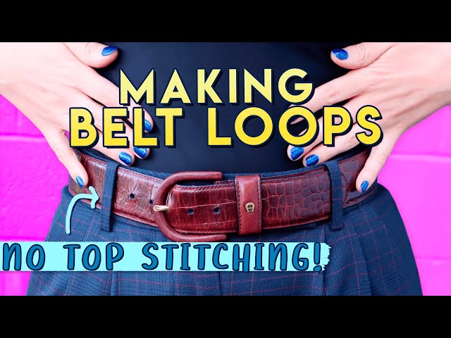 3 Ways to Sew a Belt Loop - wikiHow