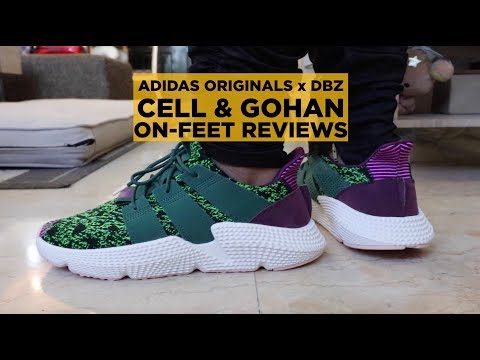 ADIDAS DRAGON BALL Z GOHAN AND CELL ON-FEET REVIEWS (DOUBLE REVIEW) -  YouTube