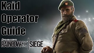 Rainbow Six Siege Kaid Operator Guide- Shocking Claws