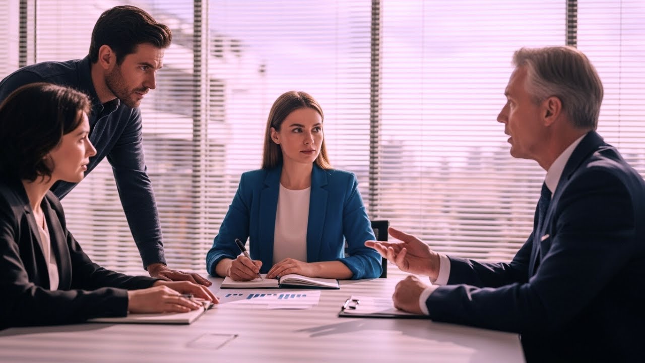 Son mari a tenté de la remplacer lors de la réunion client — Le client a tranché : « J’ai signé g...