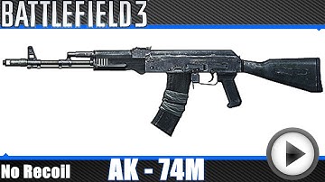 Battlefield 3 - AK 74M No Recoil Macro (Mouse X7)