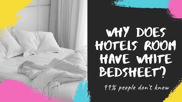 Why hotels use white bed sheets | Why Did Many Pirates Wear an Eye Patch | DSLR & SLR | Factcher