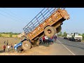 Ace 450 Plus Tractor Accident Pulling by Escort Hydra Crane