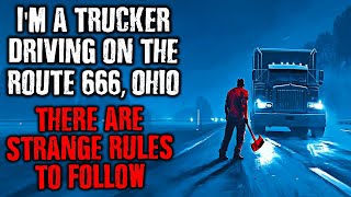 I'm a Trucker Driving on Route 666 in Ohio...There are STRANGE RULES to follow !