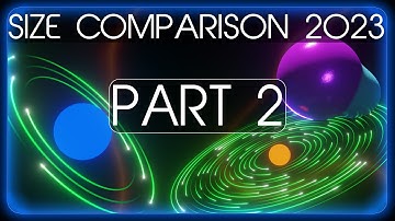 ABSOLUTE Size Comparison 2023 (Part 2) 4K 60FPS 3D