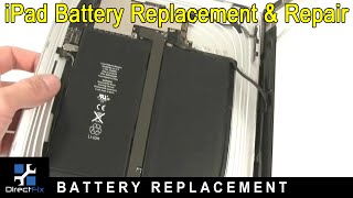 Apple iPad Battery Replacement & Repair Directions by DirectFix.com