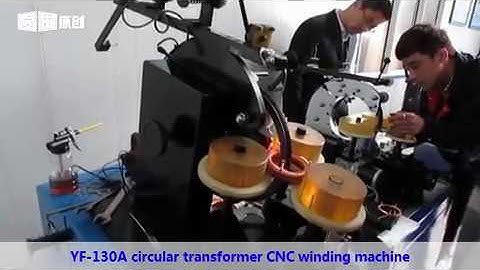 Professional Manufacture Toroidal Winding Machine YF 130A circular transformer cnc winding machine