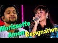 Singer reacts morissette amon  resignation  asia song festival 2018  merry christmas