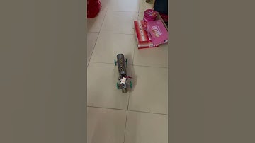 1/10 RC Rear-drive Steam Vehicle Model Mini V4 Steam Engine