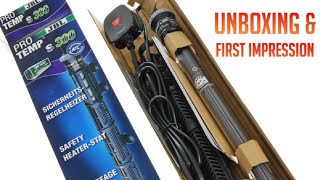 JBL PROTEMP Aquarium Heater | Unboxing first - YouTube