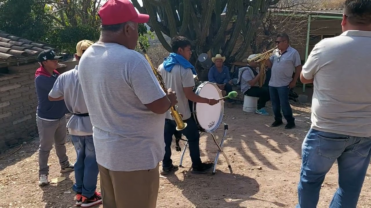 TOCANDO LA BANDA DE ALPOYECANCINGO EN NEJAPAN OAXACA 