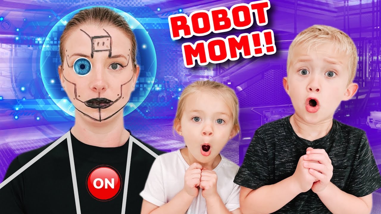 tjene kanal rådgive MOM turned into a ROBOT!! - YouTube