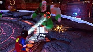 Superman vs Doomsday on Lego dc super villains