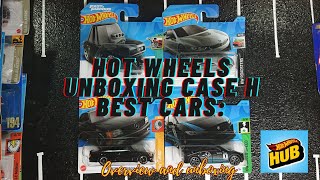 Hot wheels Unboxing Case H best cars:  , BMW I8, Jaguar I-Pace, Dodge Charger tooned