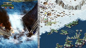 Red Alert 2 - Reloaded  Mod | Aircraft carriers vs GDI