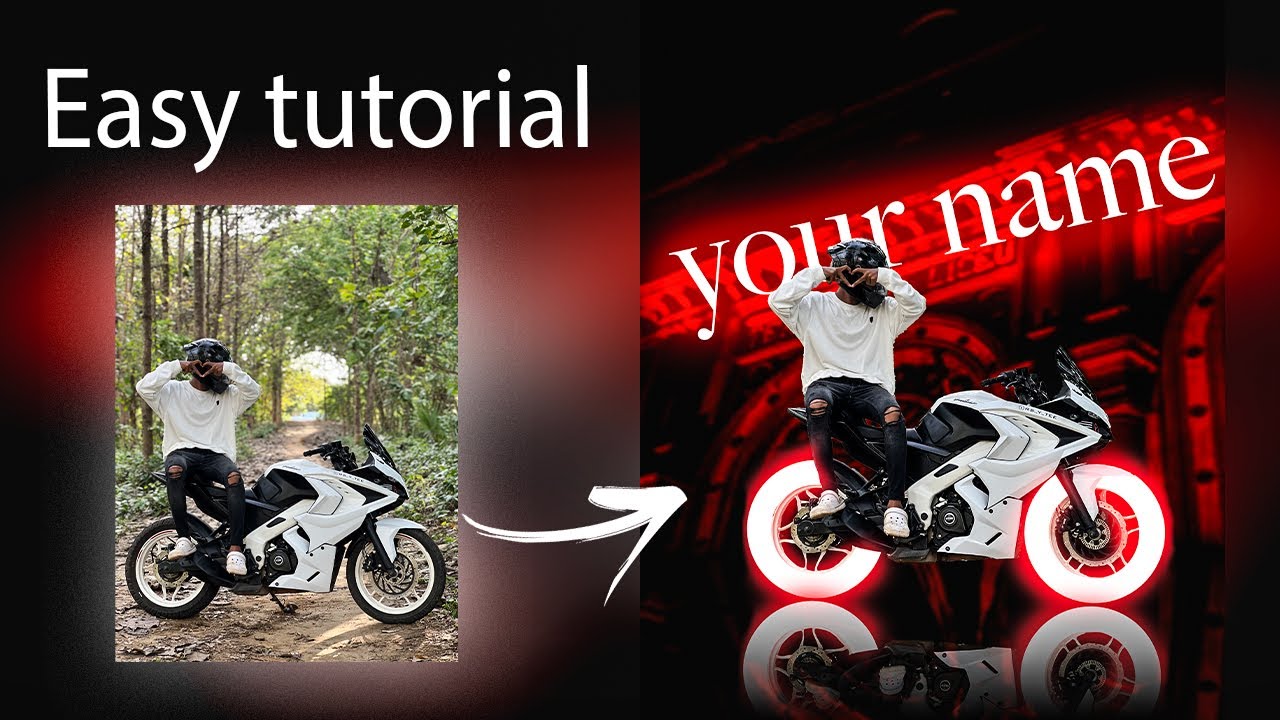 Instagram trending bike editing tutorial YouTube