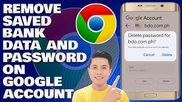 How To Remove Saved Bank Data and Password on Google Account in Android Device