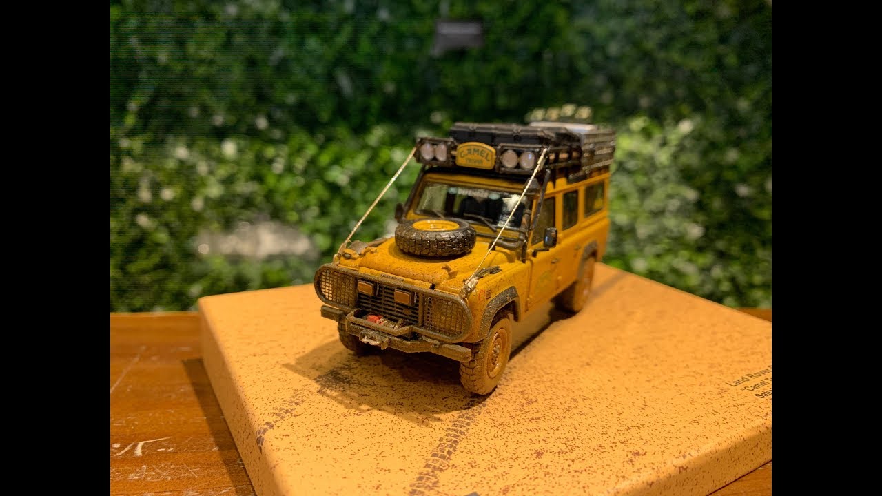 1/43 Almost Real Land Rover Defender 110 Camel Trophy Support Unit 1993  Dirty Version 410309