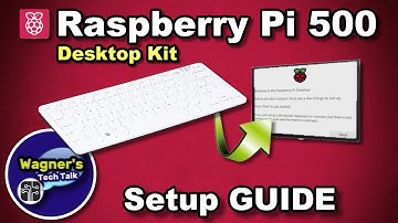 Raspberry Pi 500 Desktop Kit Setup and Getting Started Guide
