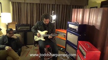 Jim Oblon plays a Todd Sharp Amplifier