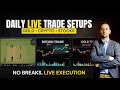 Live Trading Now | Real-Time Bitcoin, Gold & Crypto Trade Setups