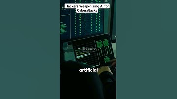 Hackers Weaponizing AI for Cyberattacks #hacker #cyberware #cyber #cybersecurity #cyberhack 👨‍💻🤖👨‍💻
