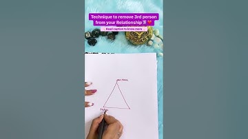 Technique To Remove 3rd Person From Your Relationship 🕉️❤️ | Dr Shefali Gupta #shorts