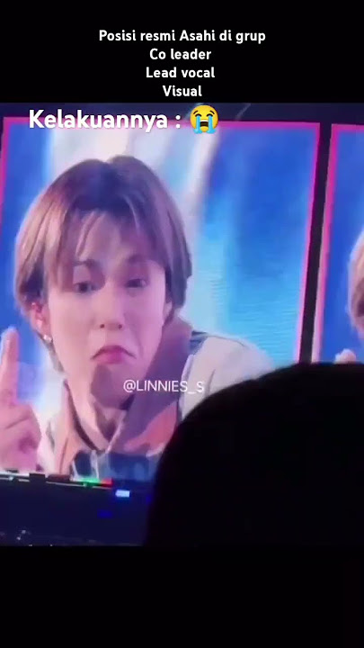 Asahi tuh pernah nonton video random dia sendiri nggak sih 😭😭💛💛 #asahi #treasure #blackpink #funny