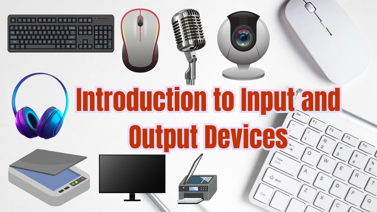 Input and Output Devices for Kids | Fun Computer Science Lesson for ...