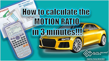 How to calculate MOTION RATIO in 3 MINUTES!!! | Vehicle Dynamic Tips | Elite Techno Groups