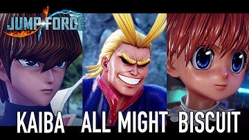 Jump Force – PS4/XB1/PC – Seto Kaiba, All Might, Biscuit Krueger DLC