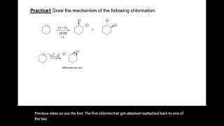 UCF CHM2210 - Chapter 8.15 - Drawing Reaction Mechanism for Halogenation